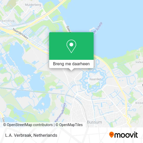 L.A. Verbraak kaart