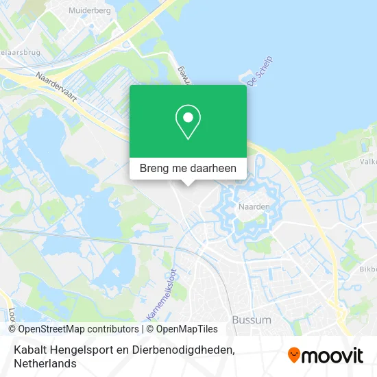 Kabalt Hengelsport en Dierbenodigdheden kaart