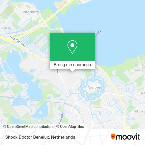 Shock Doctor Benelux kaart