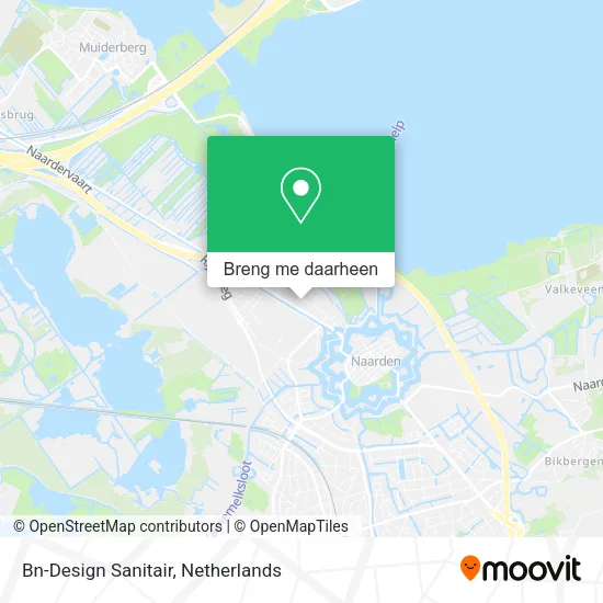 Bn-Design Sanitair kaart