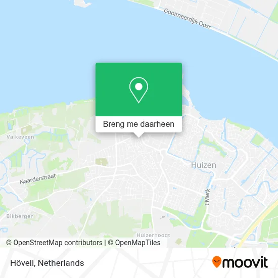 Hövell kaart
