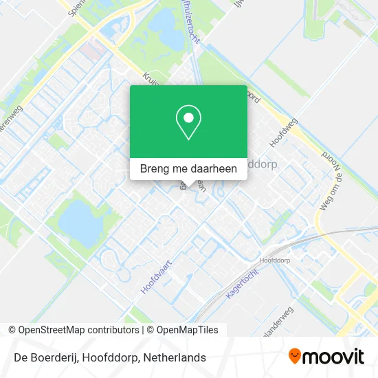 De Boerderij, Hoofddorp kaart