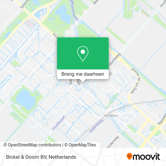 Bickel & Doorn BV kaart