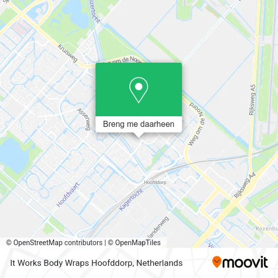 It Works Body Wraps Hoofddorp kaart