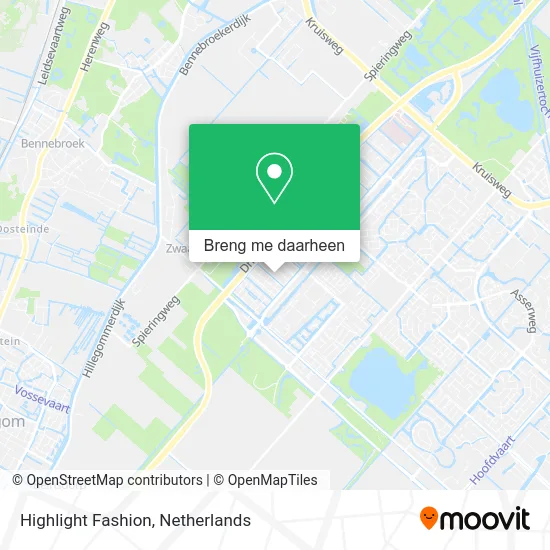 Highlight Fashion kaart