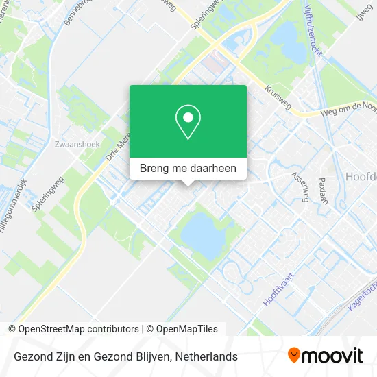 Gezond Zijn en Gezond Blijven kaart
