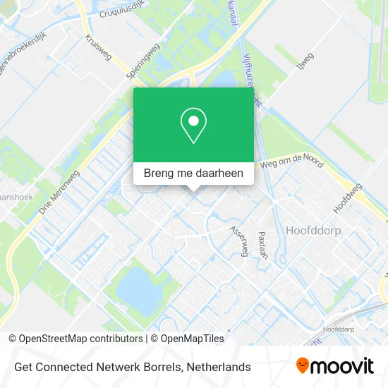 Get Connected Netwerk Borrels kaart