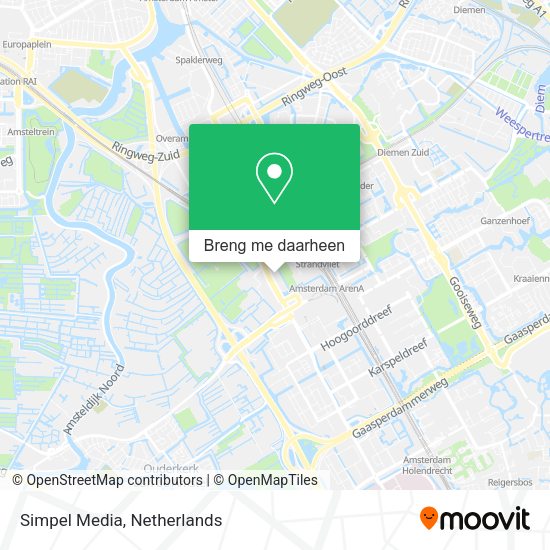 Simpel Media kaart