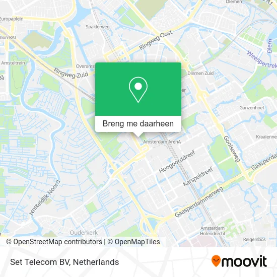 Set Telecom BV kaart