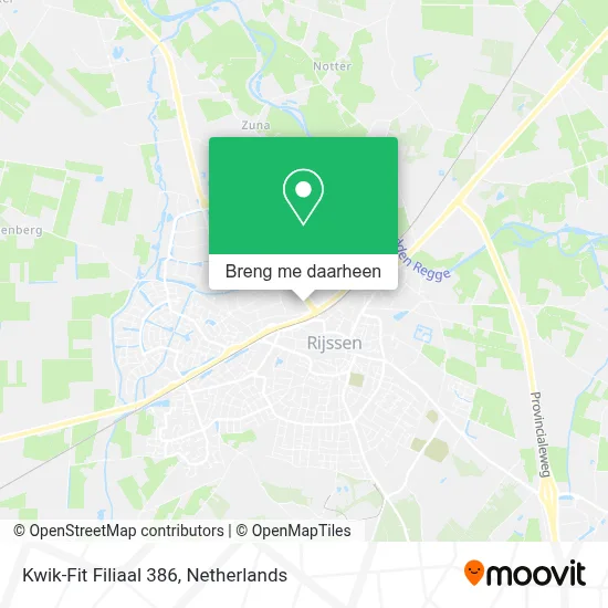 Kwik-Fit Filiaal 386 kaart