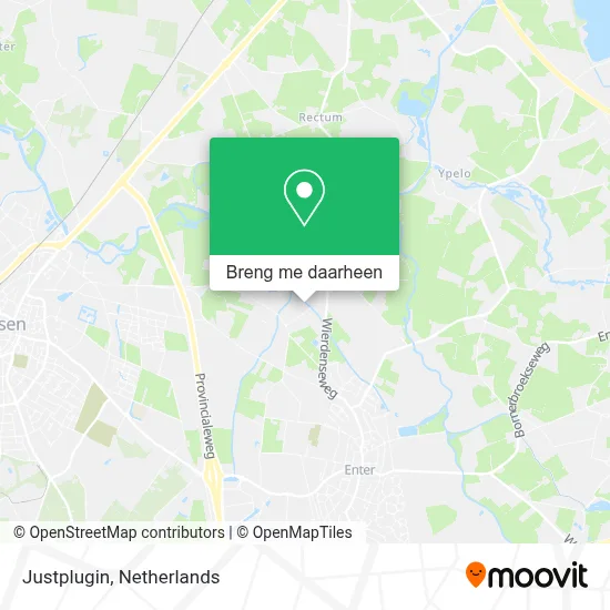 Justplugin kaart