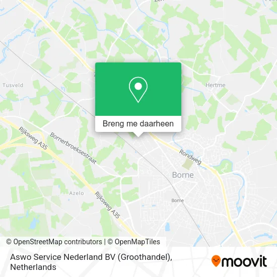 Aswo Service Nederland BV (Groothandel) kaart