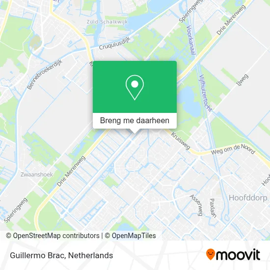 Guillermo Brac kaart