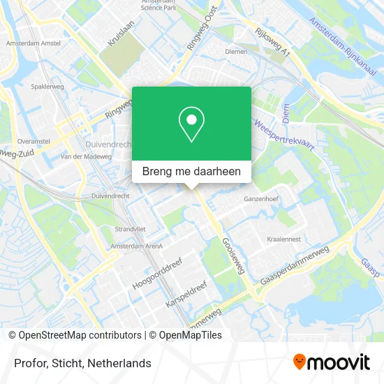 Profor, Sticht kaart
