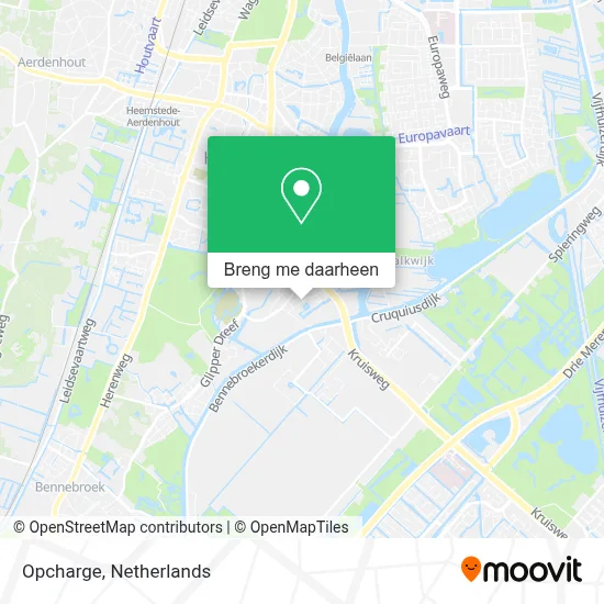 Opcharge kaart