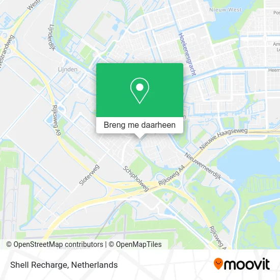Shell Recharge kaart