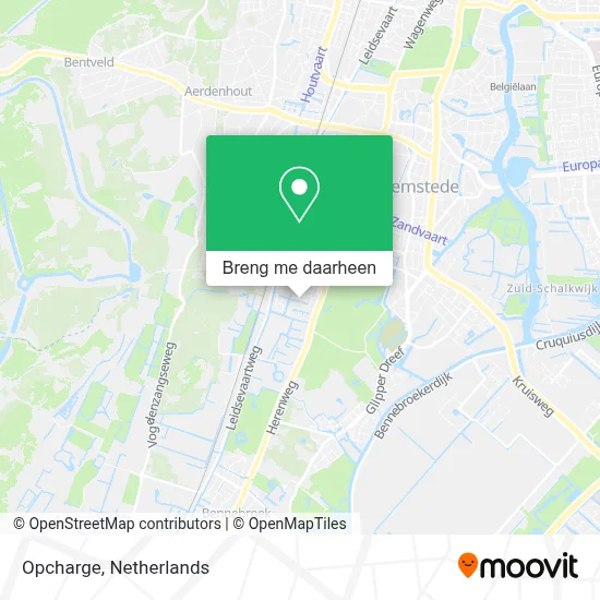 Opcharge kaart