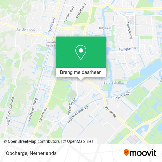 Opcharge kaart