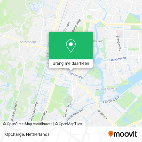 Opcharge kaart