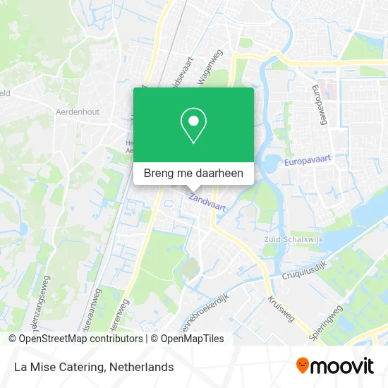 La Mise Catering kaart