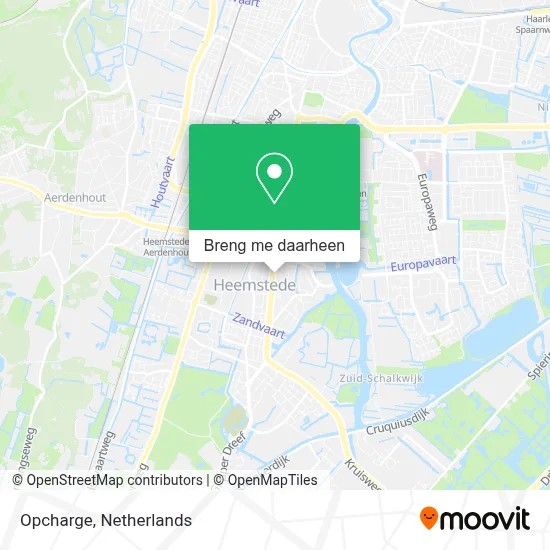 Opcharge kaart