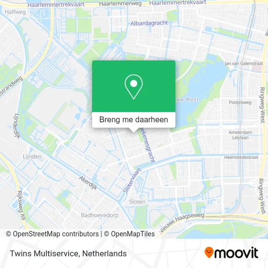 Twins Multiservice kaart