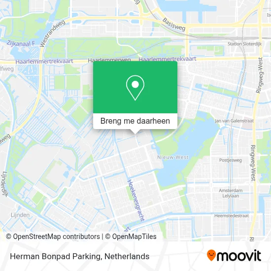 Herman Bonpad Parking kaart