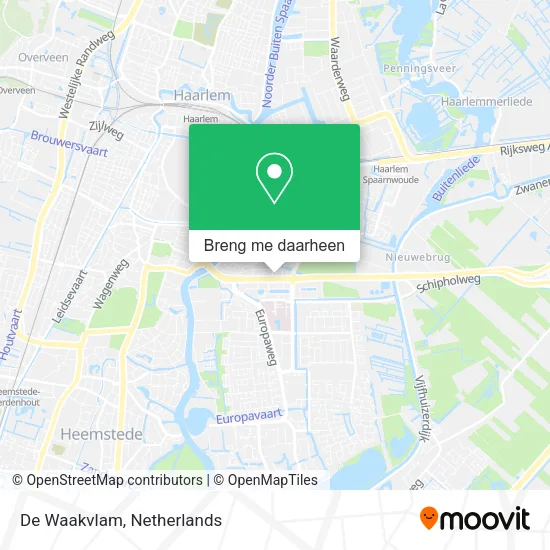 De Waakvlam kaart