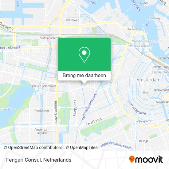 Fengari Consul kaart