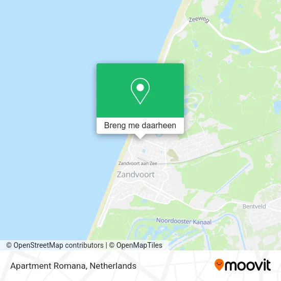 Apartment Romana kaart