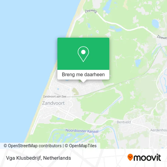 Vga Klusbedrijf kaart