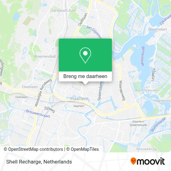 Shell Recharge kaart