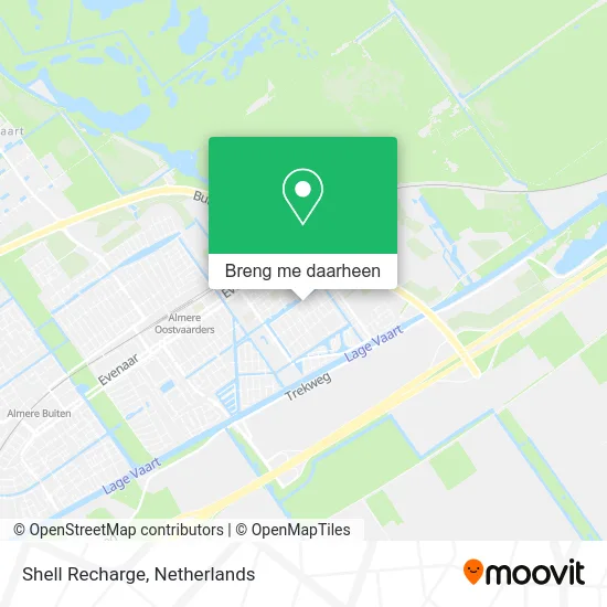 Shell Recharge kaart