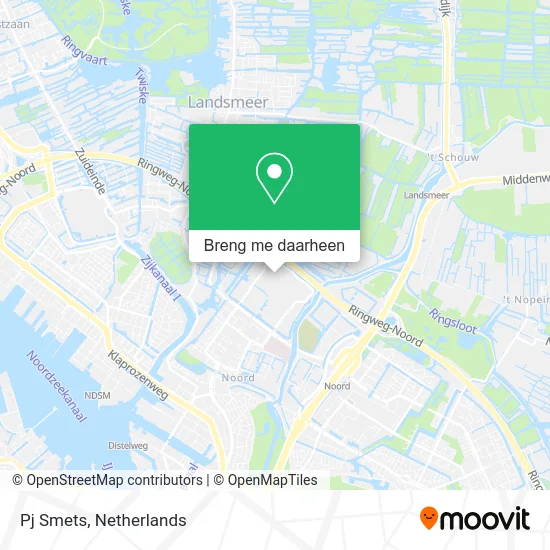 Pj Smets kaart
