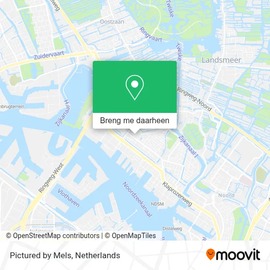 Pictured by Mels kaart