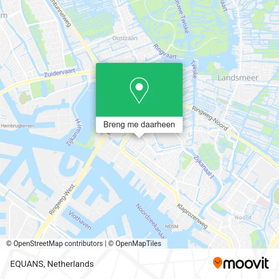 EQUANS kaart