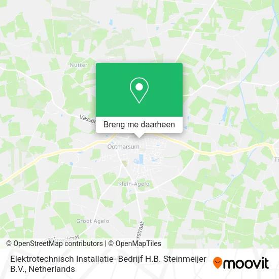 Elektrotechnisch Installatie- Bedrijf H.B. Steinmeijer B.V. kaart