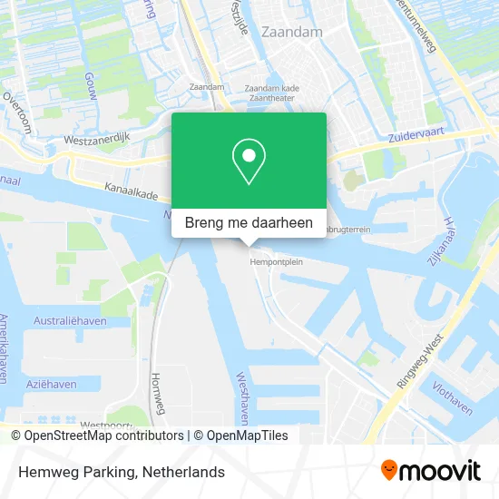 Hemweg Parking kaart