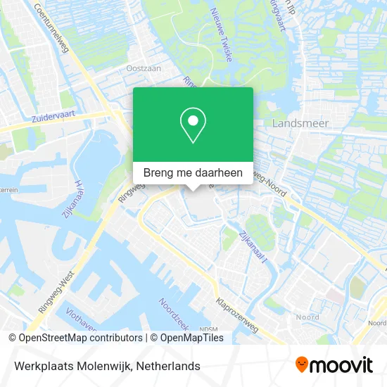 Werkplaats Molenwijk kaart