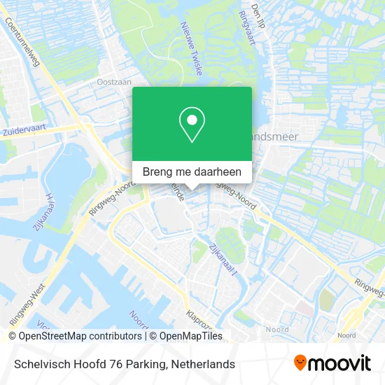 Schelvisch Hoofd 76 Parking kaart