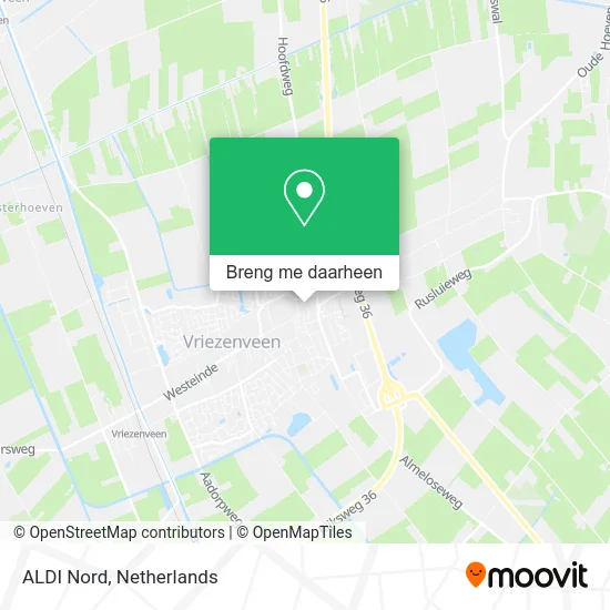ALDI Nord kaart