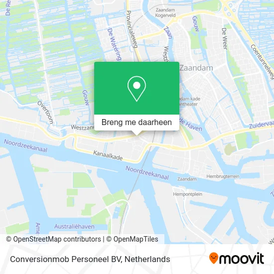 Conversionmob Personeel BV kaart