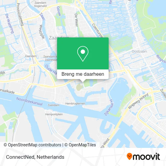 ConnectNed kaart