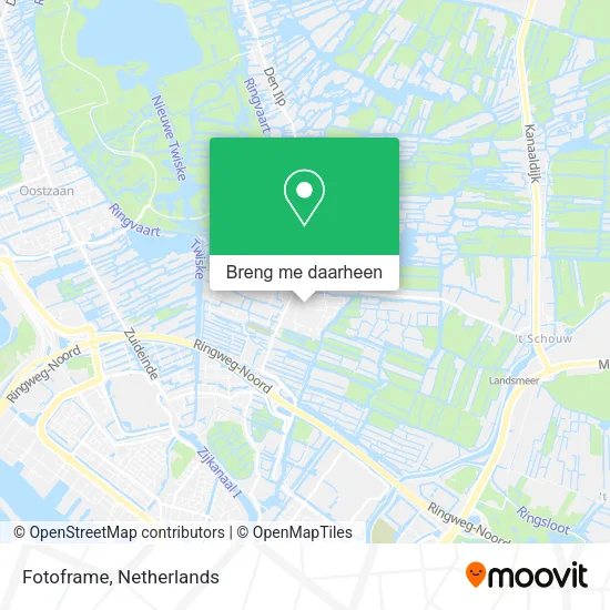 Fotoframe kaart