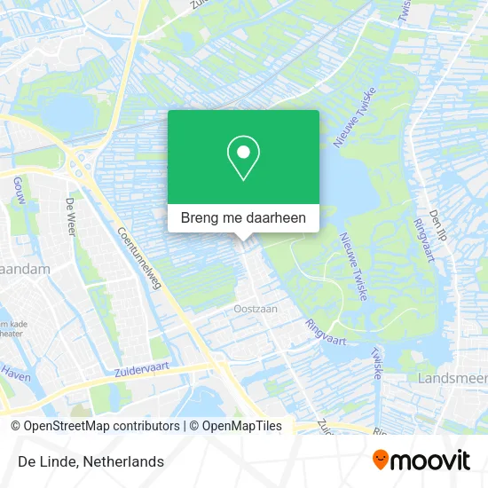 De Linde kaart