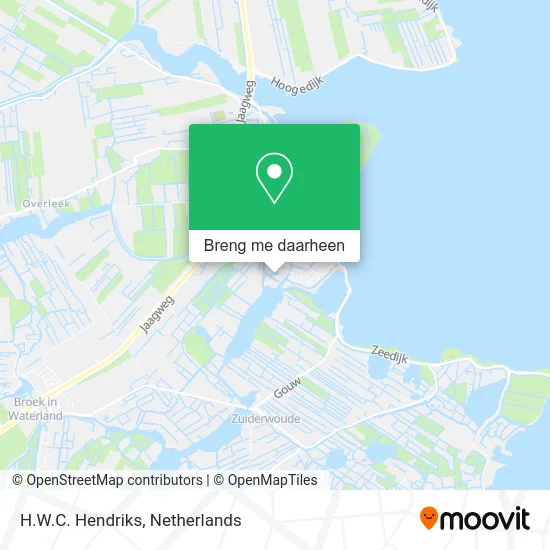 H.W.C. Hendriks kaart