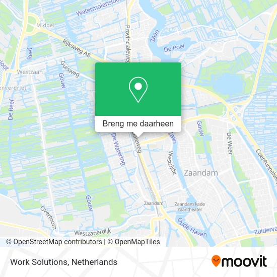 Work Solutions kaart