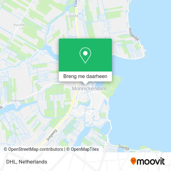 DHL kaart