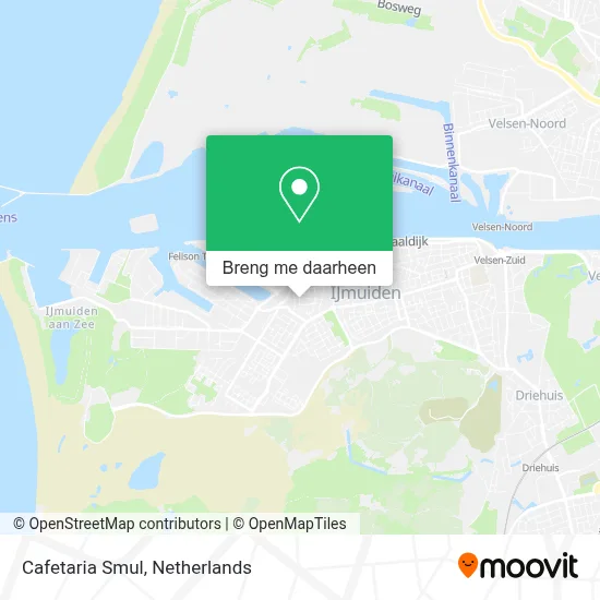 Cafetaria Smul kaart