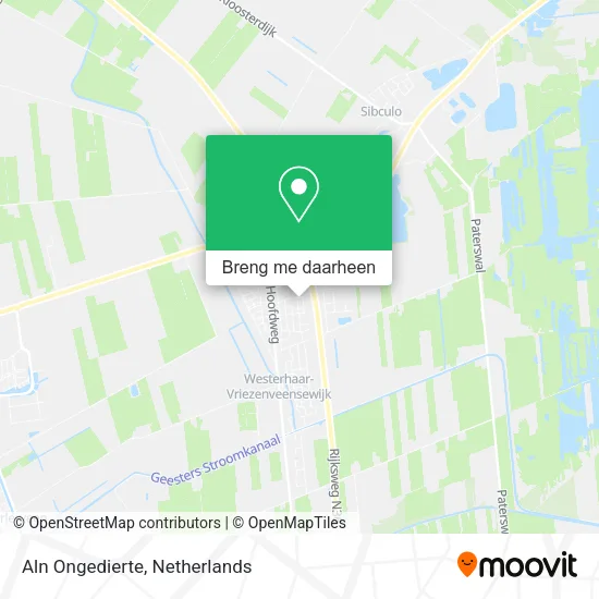 Aln Ongedierte kaart